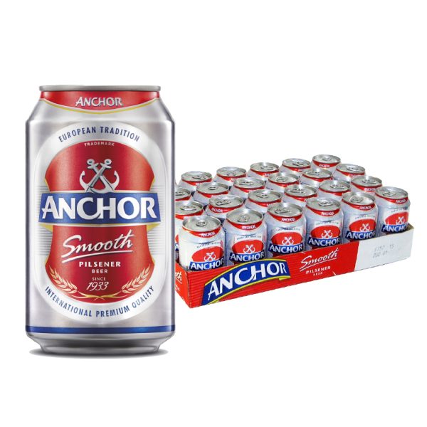 ANCHOR BEER 320ml 24 CAN PACK (PENANG ISLAND ONLY)