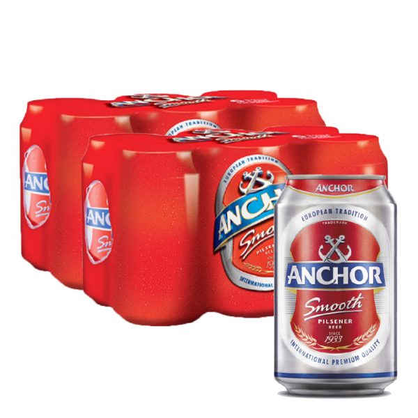 ANCHOR BEER 320ml 2x6 CAN PACK (PENANG ISLAND ONLY)
